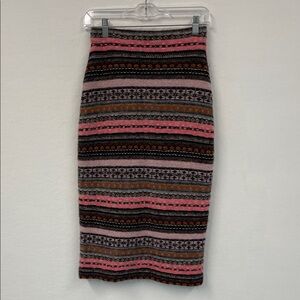 J Crew Midi Length Knit Skirt New